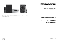 Panasonic - SC-PMX100B - Navod k obsluze CZ 